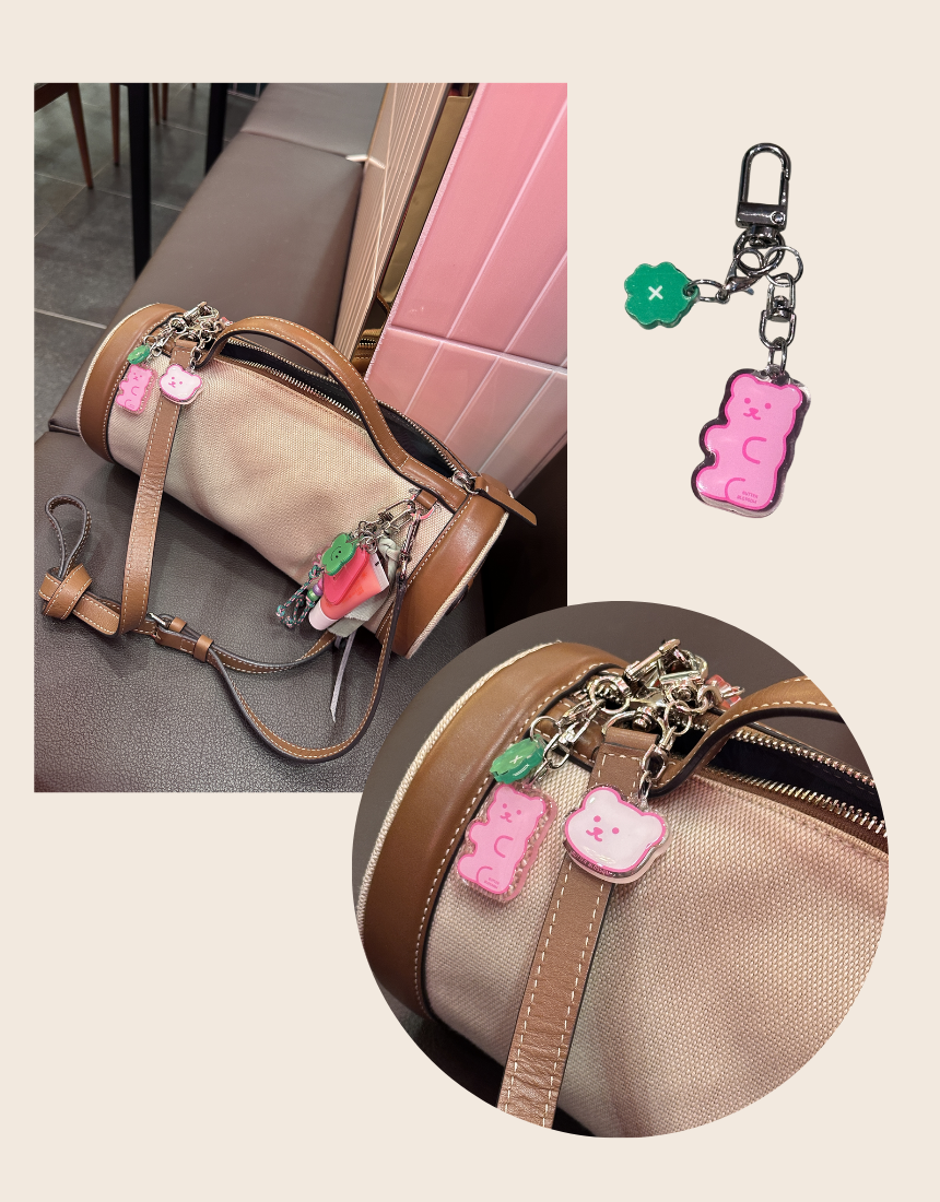 Jelly-Jelly Bear Keychain