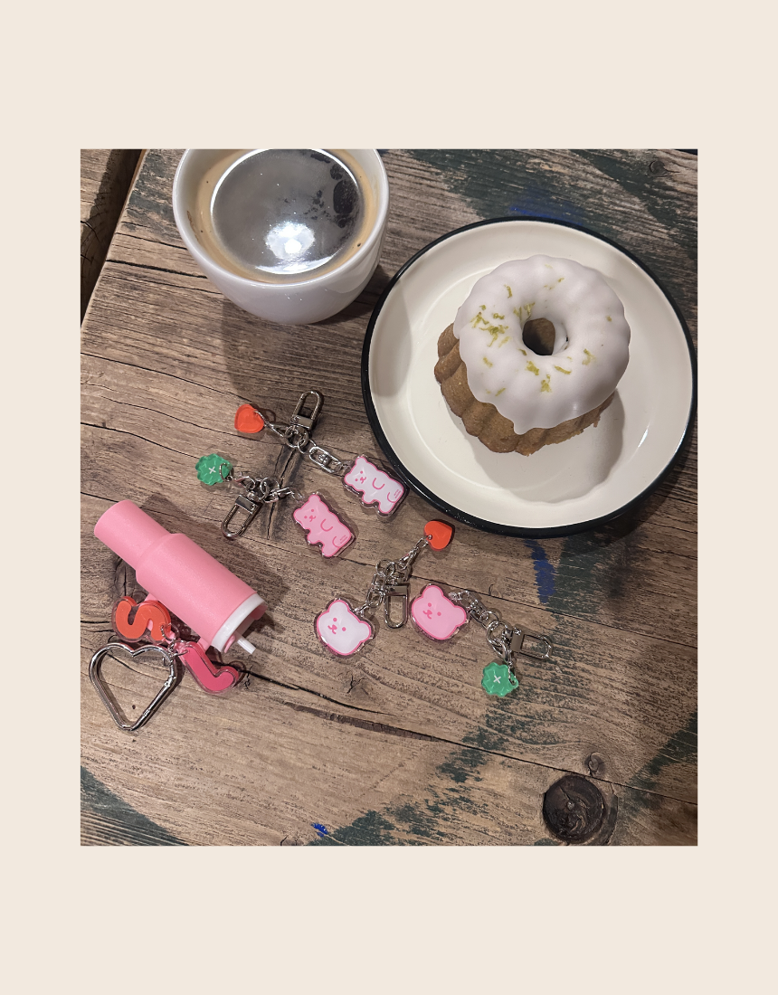Jelly-Jelly Bear Keychain
